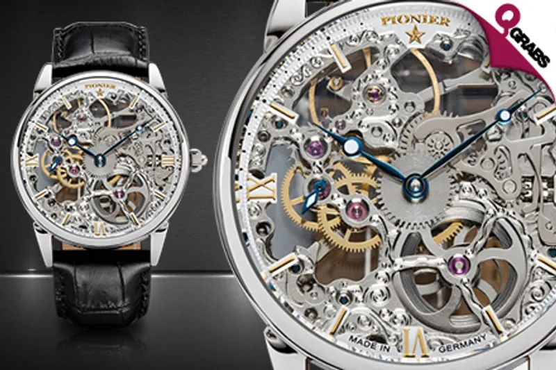For QR989 Wow with Men's Pionier Tokyo Watches - Choose from 5 Dapper Designs! (QR4929 Value)